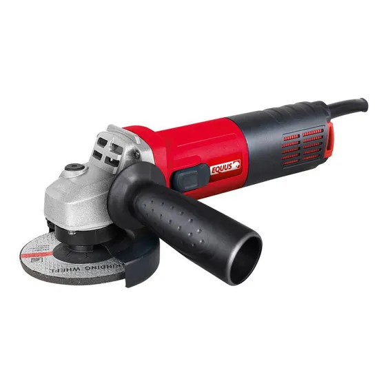 Miniamoladora Angular Equus Eq7603 Color Rojo 810 w 220 v + Accesorio