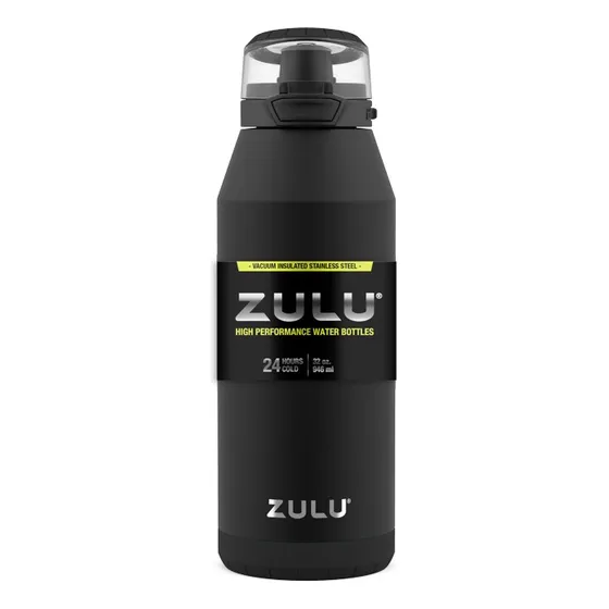 Termo Botella De Agua Zulu Acero Inoxidable 1 Litro Original