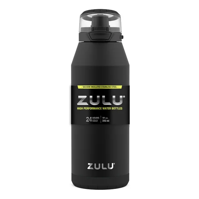 Termo Botella De Agua Zulu Acero Inoxidable 1 Litro Original
