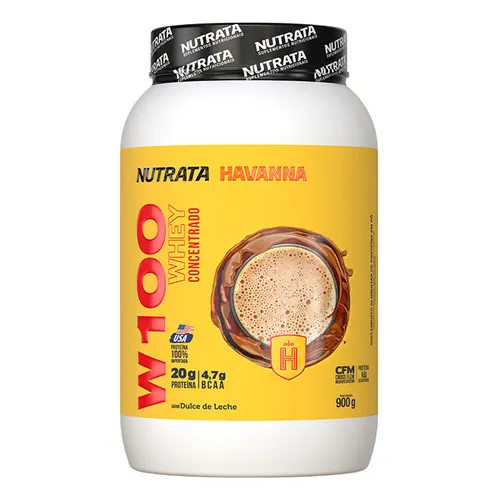 Whey Protein Concentrado W100 - Sabor Dulce De Leche Havanna