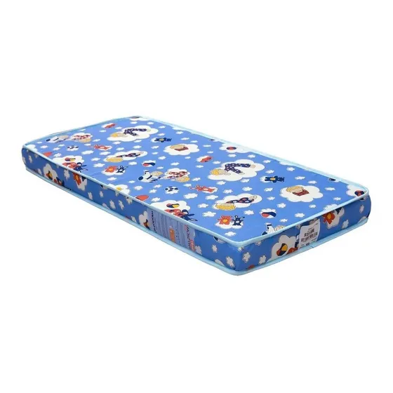 Colchão Baby Physical 60x130x10 Ortobom cor azul bebe
