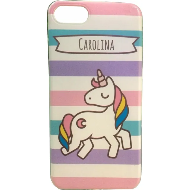 Capinhas De Silicone P/ Celular Personalizada De Unicórnios