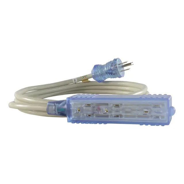 Cable De Extensión 13 Amp Hospital Tri-outlet 3x5 15r