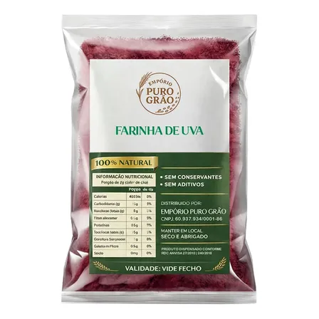 Farinha De Uva Premium 1 Kg