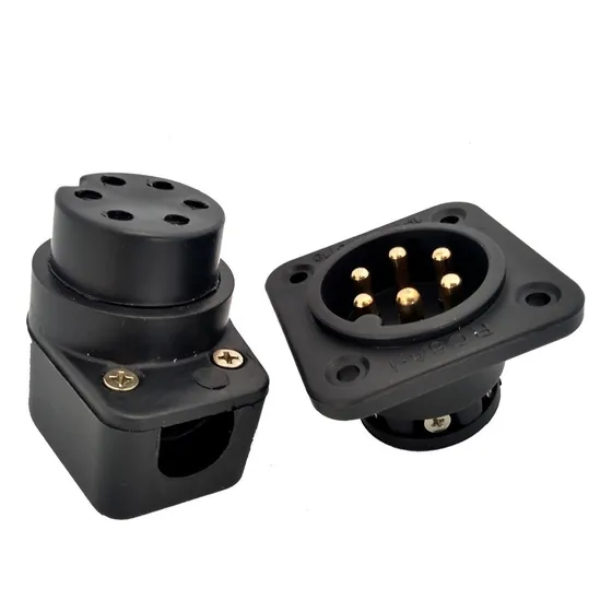 Pac Com 30 Pares Do Conector Rc6a-i  (áudio) 6 Polos/3 Vias
