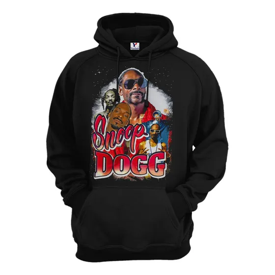Sudadera Snoop Dogg, Unisex Capucha Y Cangurera 01