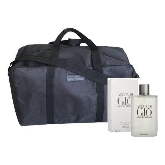 Perfume Acqua Di Gio Edt Pour Homme 200 Ml  + Bolso Armani