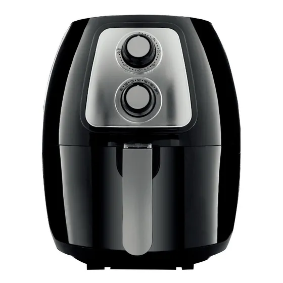 Freidora Premium Sin Aceite Xion 4l Xi-fr74 Color Negro