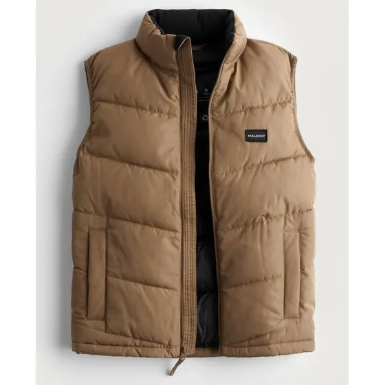 Chalecos Hollister Acolchonados Originales