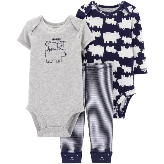 Trio Body Calça Bebê Carters Menino Importado Eua Original