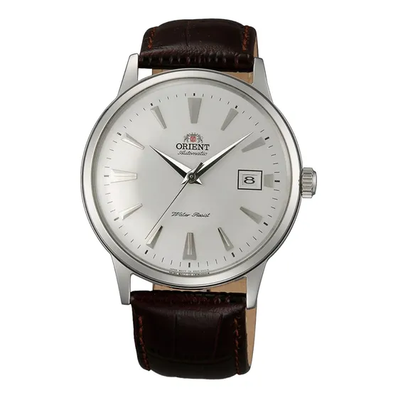 Orient Reloj Automático Classic Bambino Plateado Blanco