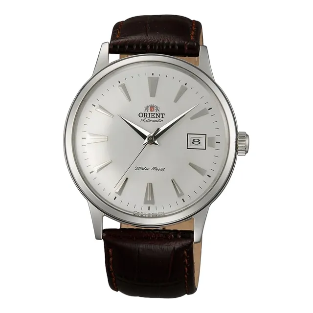 Orient Reloj Automático Classic Bambino Plateado Blanco