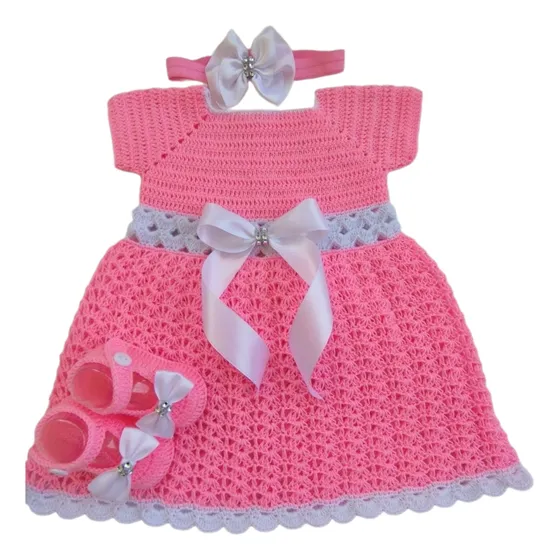 Vestidos Tejidos Para Bebe 