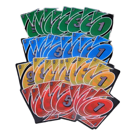 Cartas Jogo Uno Resistente Água Plástico Pvc H20 Piscina