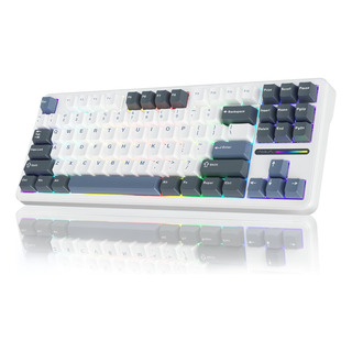 Teclado Inalámbrico Para Jugadores Aula F87 Con Junta De Tre Teclado Inalámbrico Para Jugadores Aula F87 Con Junta De Tre