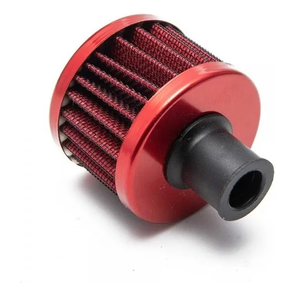 Filtrin De Venteo Lavable Catchcan Recuperador Aceite Rojo