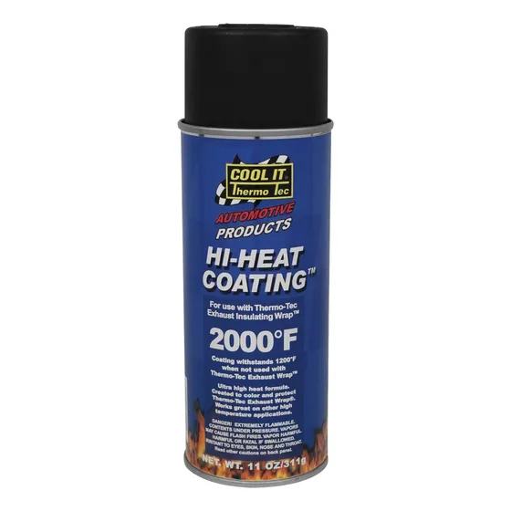 Recubrimiento De Alta Temperatura Negro Thermo Tec 1200...