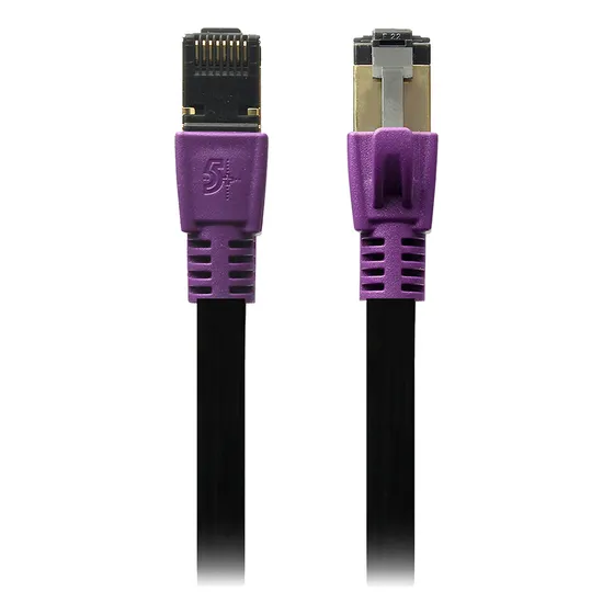 Cabo Rede Cat8 Premium 1m 40gbps 2000 Mhz Gamer Ps4 Ps5 Xbox