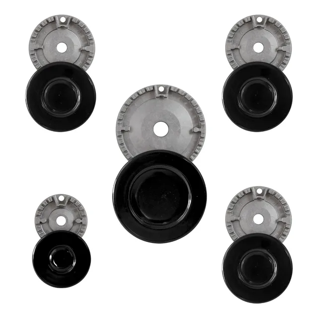 Kit 5 Espalhador + 5 Queimador Cooktop Tramontina 5 Bocas