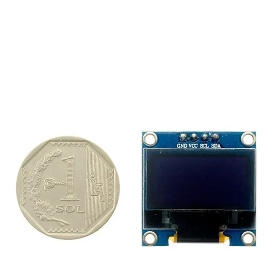 Pantalla Led Lcd Oled Azul 128*64 0.96  Módulo Para Arduino