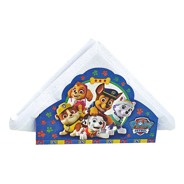Cotillón Servilletero, Servilletas X15 - Paw Patrol