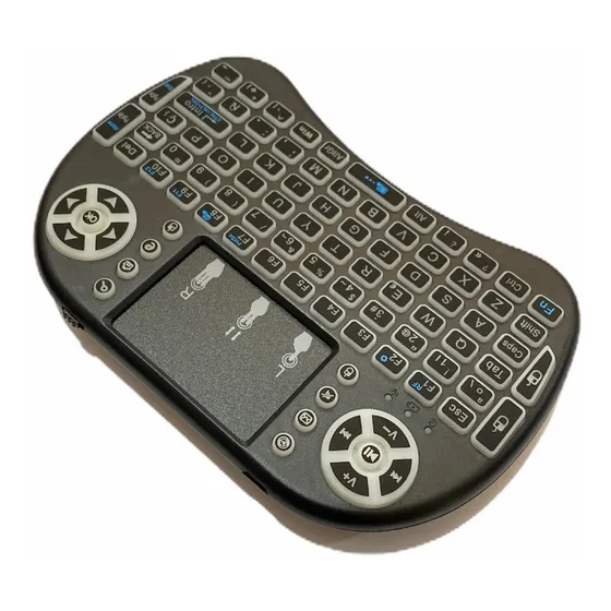 Teclado Inalámbrico Para Smart Tv, Xbox, Nintendo Touch Pad 