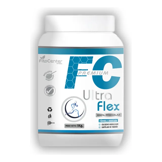 Ultra Flex Fitocenter Colageno Hidrolizado - Curcuma 1kg