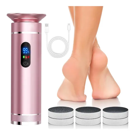 Recargable Removedor Callos Pedicure Exfoliante Lima Pies