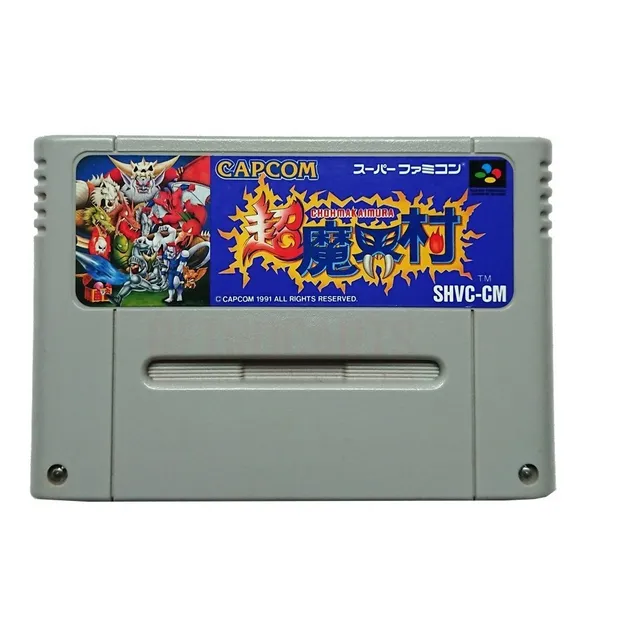 Super Ghouls And Ghosts Snes Sfc