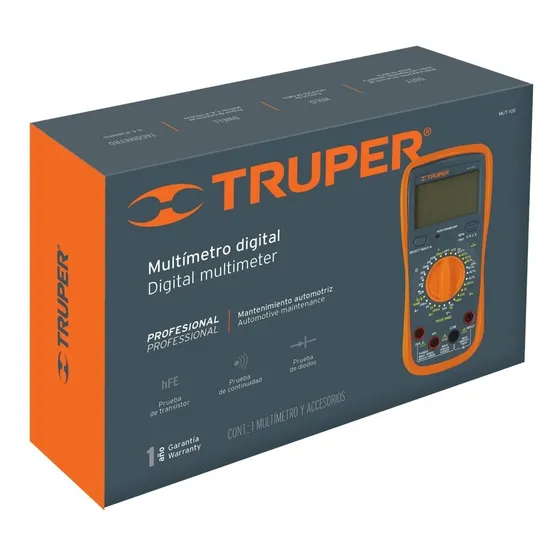 Multitester Digital  Automotriz Mut-105