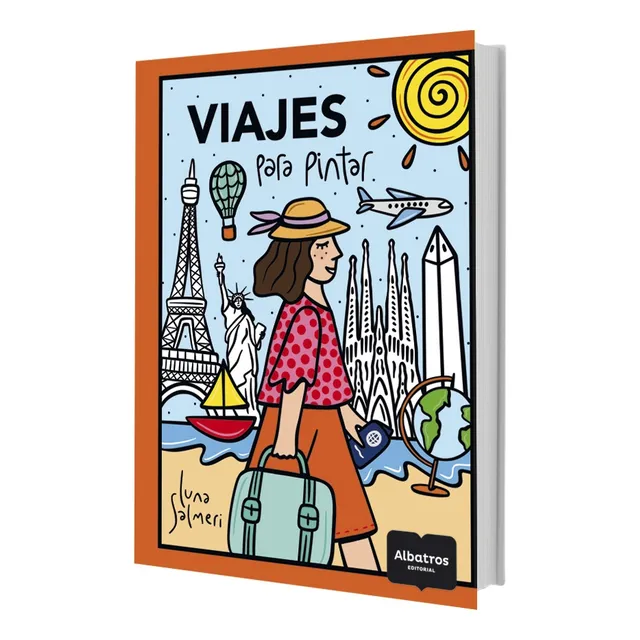 Viajes Para Pintar, De Luna Carolina Salmeri. Editorial Albatros - Hacelo Vos Mismo, Edición 1 En Español, 2025