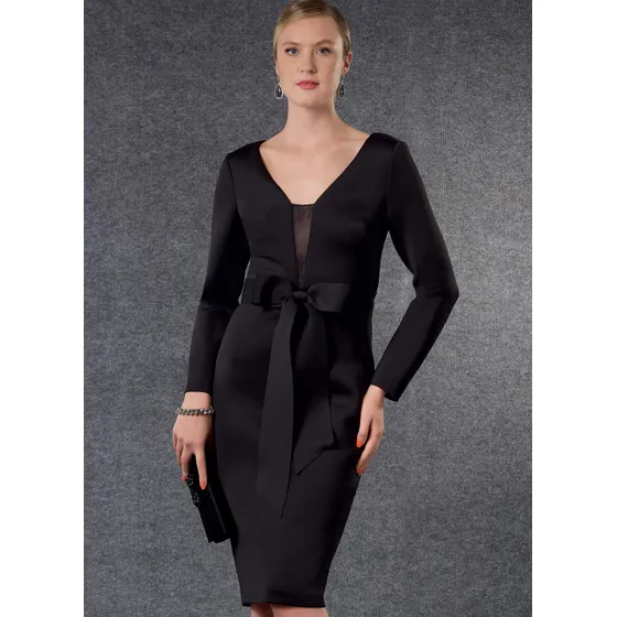 Vogue Patron Vestido Señorita