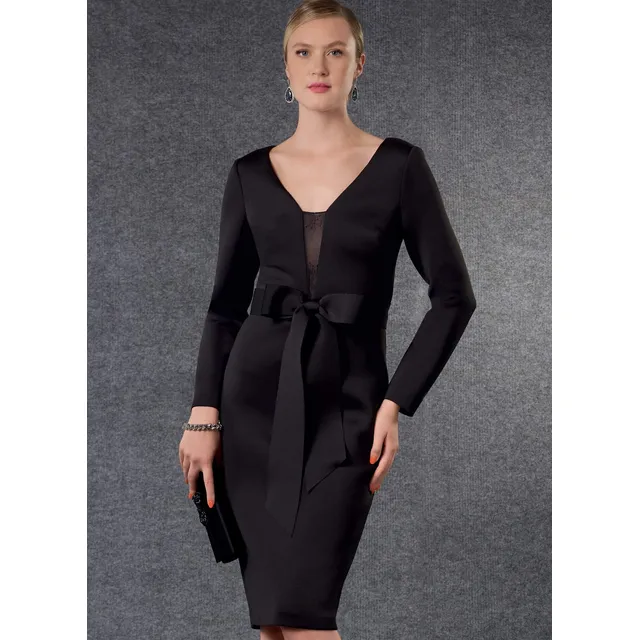 Vogue Patron Vestido Señorita