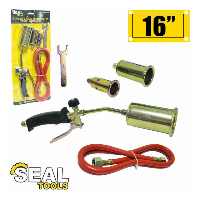 Soplete Gas Propeno Pico 16'' Con Manguera Seal Tools