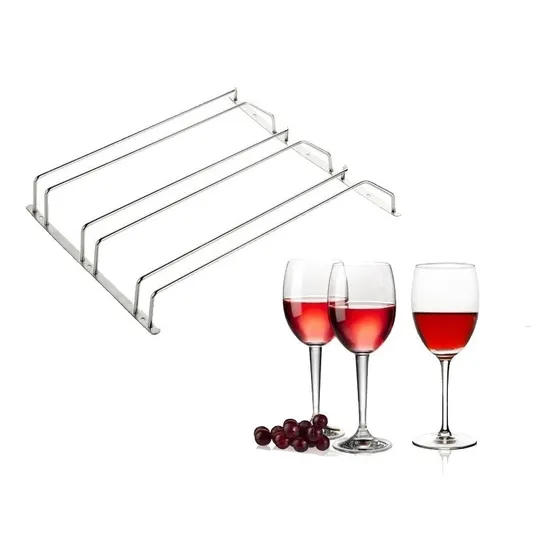 Porta Copa Cromado Para Mueble Aéreo, Accesorio, Herraje