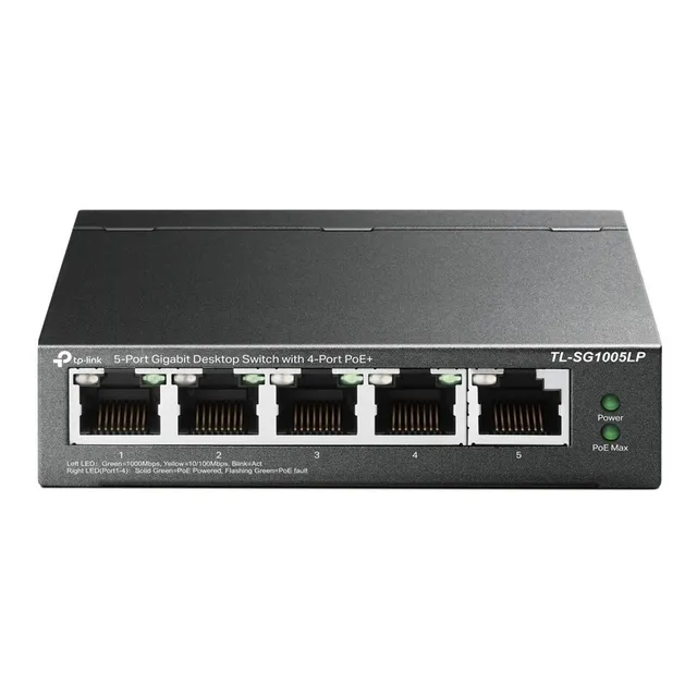 Switch No Administrable Tp-link Tl-sg1005lp 5 Pertos /v