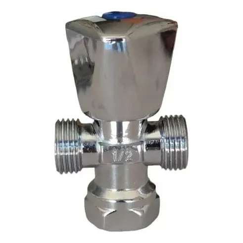 Llave De Arresto Doble 1/2 X 1/2 Marca Aquafina