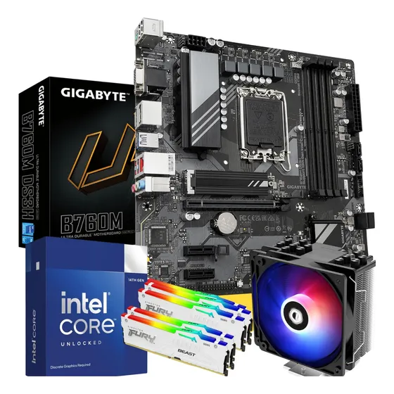 Combo Actualización Pc Gamer Core I9 14900k B760 Ddr5 64gb!!