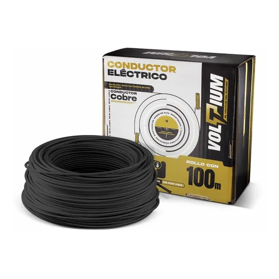 Cable Calibre 8 De Cobre Thw-ls / Thhw-ls 100 M Voltium