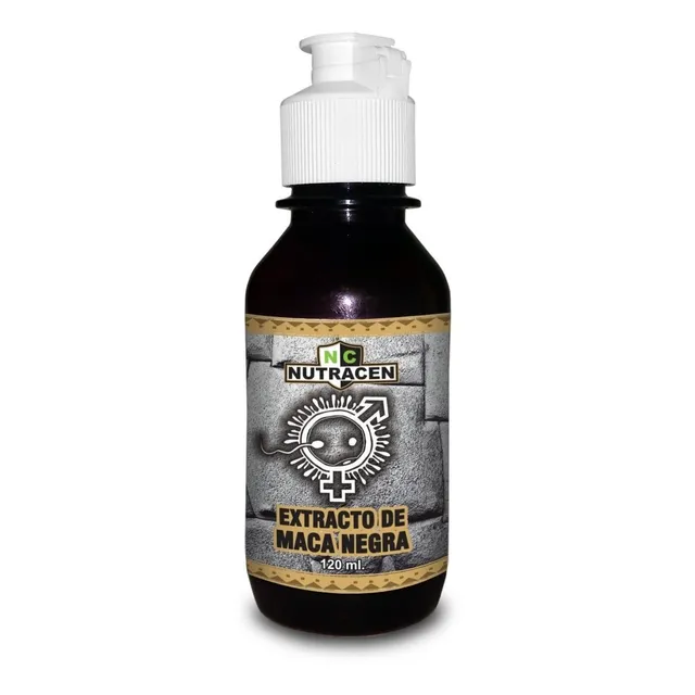 Extracto De Maca Negra Extra 120 Ml De Pura Energía