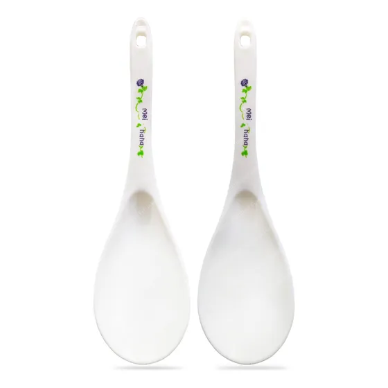 2 Cuchara Para Arroz Arrocera Plástica Cucharon Cocina