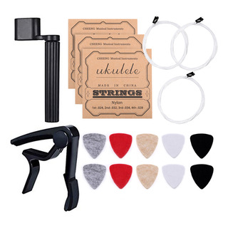 Kit De Herramientas Para Guitarra/ukulele 10pcs Púas De Fiel Kit De Herramientas Para Guitarra/ukulele 10pcs Púas De Fiel