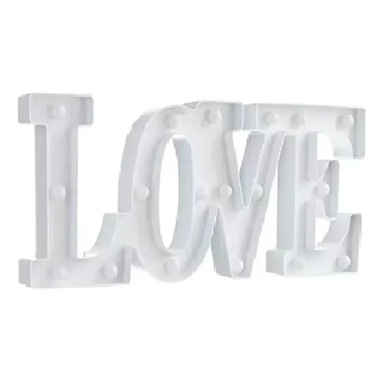 Letra Luz Led Lampara Decorativa Luces Love Hogar Fiesta