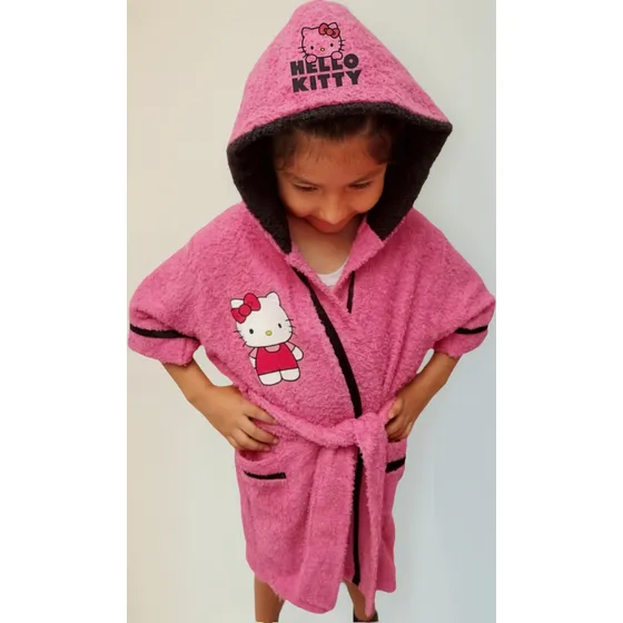 Batas De Baño Infantil Personalizadas En Toalla Delgada
