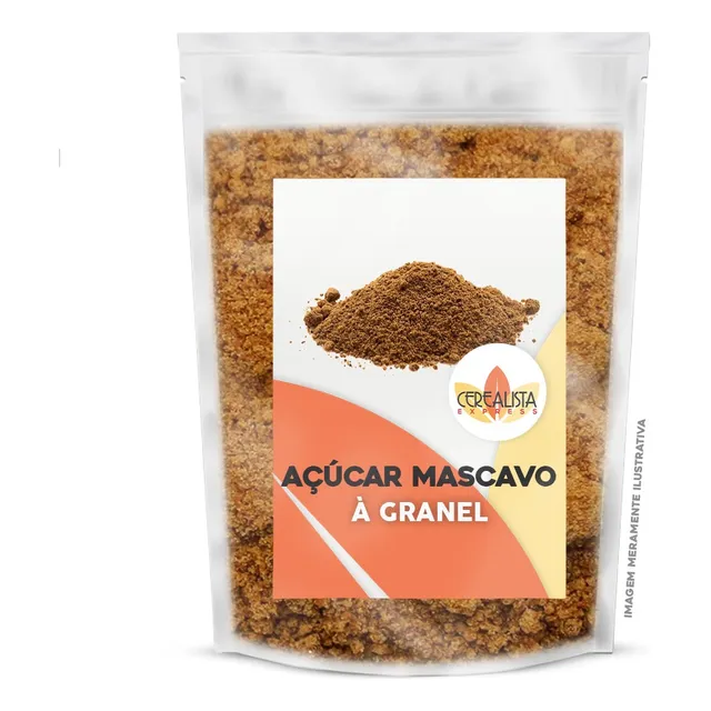 Açúcar Mascavo Escuro 5kg - Qualidade Premium - Promoção