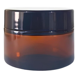 Pomadero De Vidrio Ambar 30 Ml Con Tapa 20 Piezas Pomadero De Vidrio Ambar 30 Ml Con Tapa 20 Piezas
