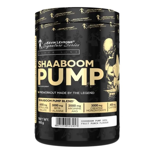 Shaaboom Pump Preworkout Oxido Nitrico Bombeo Venas Levrone