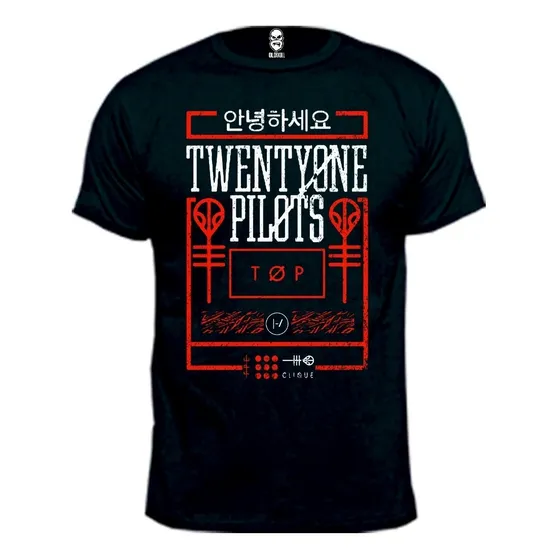Remera Twenty One Pilots Clique 100% Algodón Premium Peinado