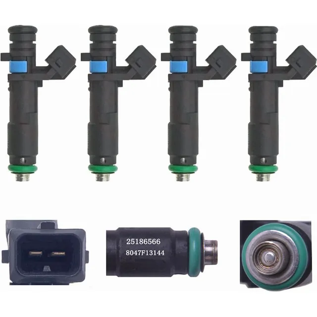 4x Inyectores Para Chevrolet Spark 1.2 L 2011-2015 25186566