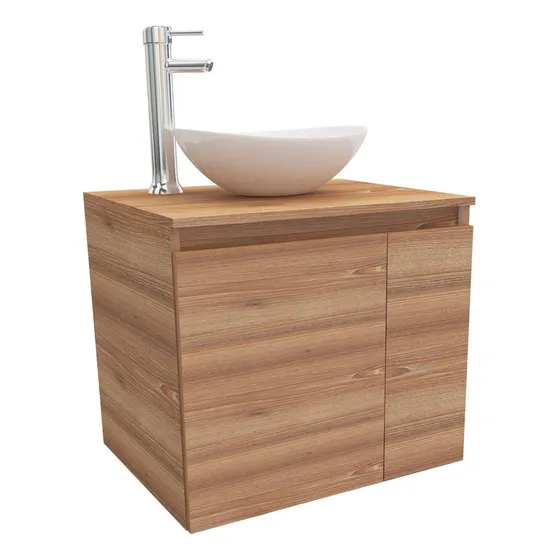 Mueble Lavamanos Elevado Guali Para Colgar Miel